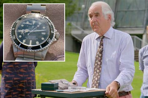 antiques roadshow rolex watch 2014|antique roadshow Rolex watch story.